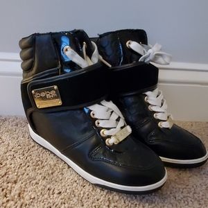 Bebe wedge sneaker
